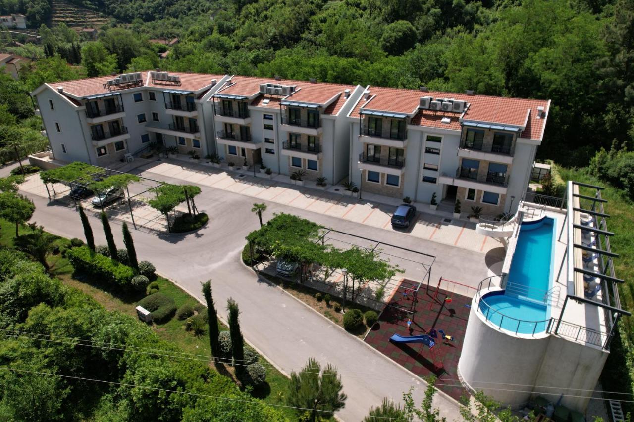 Green Bay Apartments Morinj Kotor Kültér fotó