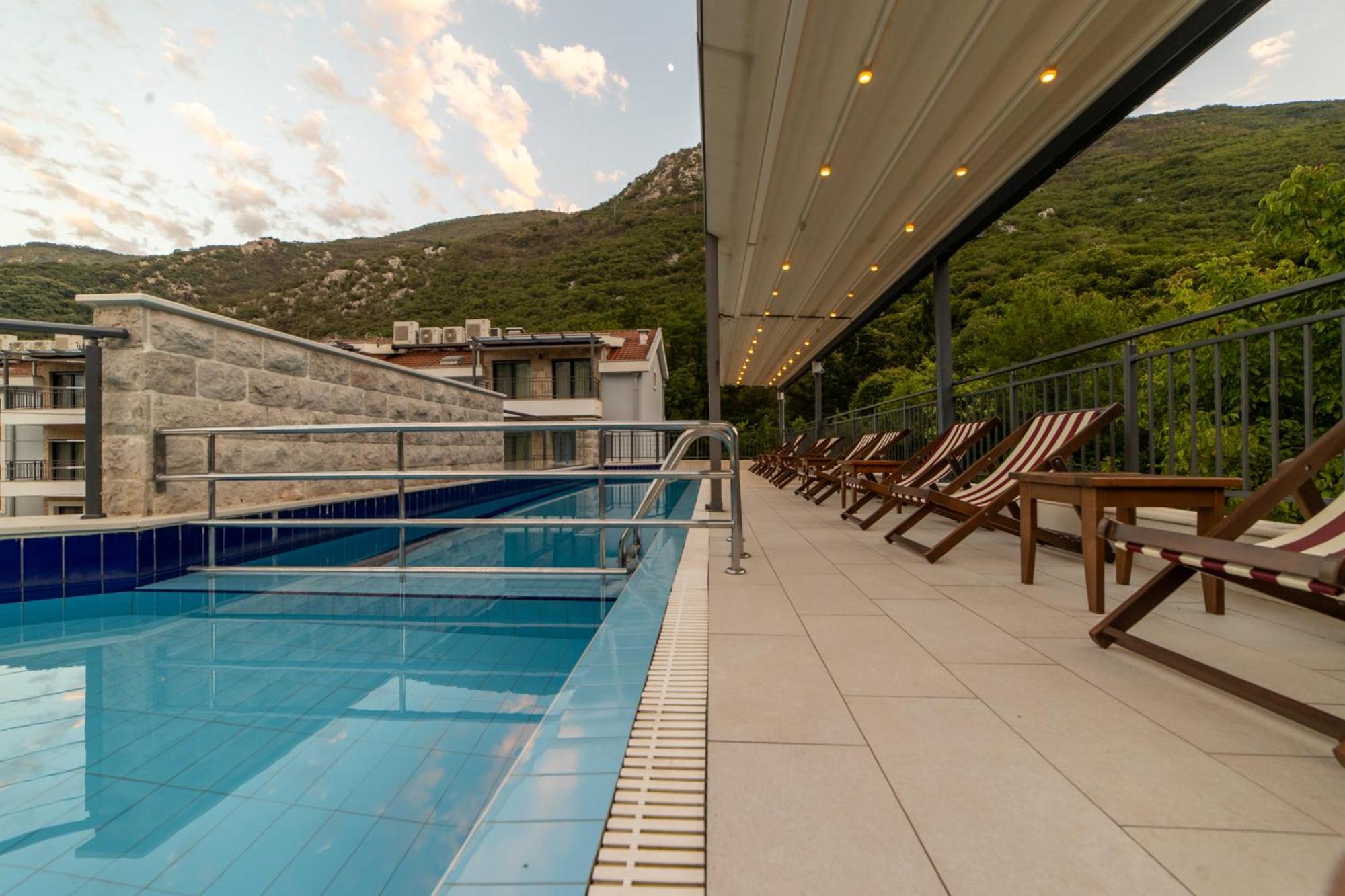 Green Bay Apartments Morinj Kotor Kültér fotó